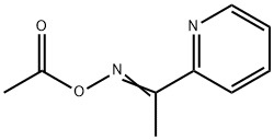 (E)-1-(2-Pyridyl)ethanone O-acetyl oxime,3240-16-2,结构式