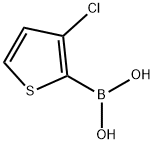 3-CHLOROTHIOPHENE-2-BORONIC ACID Struktur