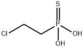 (2-Chloroethyl)phosphonothioic acid 结构式
