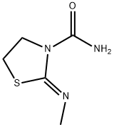 3-Thiazolidinecarboxamide,2-(methylimino)-,(2Z)-(9CI) Struktur