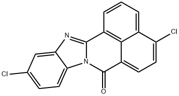 4,11-dichloro-7H-benzimidazo[2,1-a]benzo[de]isoquinolin-7-oneMFCD00815907 Structure