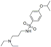 N-[3-(Diethylamino)propyl]-p-isopropoxybenzenesulfonamide,32410-99-4,结构式