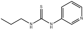 Urea, 1-propyl-3-(3-pyridyl)-2-thio- (8CI),32411-88-4,结构式
