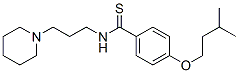 32417-20-2 p-(Isopentyloxy)-N-(3-piperidinopropyl)thiobenzamide