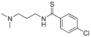 p-Chloro-N-[3-(dimethylamino)propyl]thiobenzamide Structure