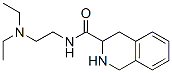 N-[2-(Diethylamino)ethyl]-1,2,3,4-tetrahydro-3-isoquinolinecarboxamide,32421-50-4,结构式