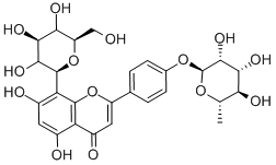 VITEXIN-4'-RHAMNOSIDE(RG) Structure