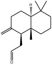 Bicyclohomofarnesal 化学構造式