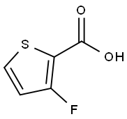 2-Thiophenecarboxylic acid, 3-fluoro- Struktur