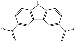 3,6-二硝基-9H-咔唑, 3244-54-0, 结构式