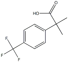 2-Methyl-2-[4-(trifluoromethyl)phenyl]propanoic  acid