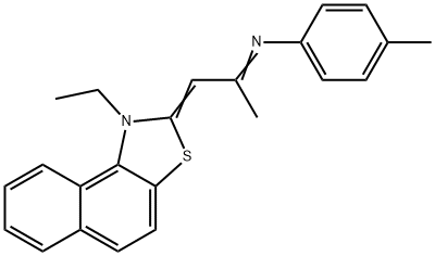32449-36-8 N-[2-(1-Ethylnaphtho[1,2-d]thiazol-2(1H)-ylidene)-1-methylethylidene]-4-methylbenzenamine