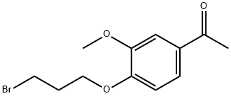 1-(4-(3-bromopropoxy)- 3-methoxyphenyl)ethanone|1-[4-(3-溴丙氧基)-3-甲氧基苯基]乙酮