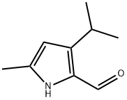 1H-Pyrrole-2-carboxaldehyde, 5-methyl-3-(1-methylethyl)- (9CI),324570-74-3,结构式