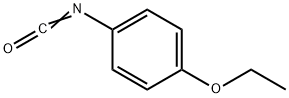 イソシアン酸4-エトキシフェニル 化学構造式