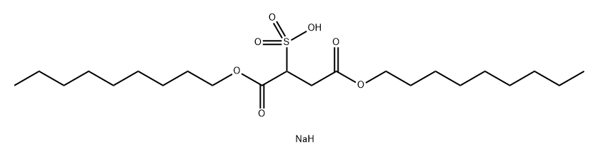 sodium 1,4-dinonyl sulphonatosuccinate|