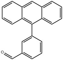 3-(Anthracen-10-yl)benzaldehyde Struktur