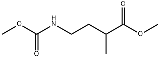 Butanoic  acid,  4-[(methoxycarbonyl)amino]-2-methyl-,  methyl  ester,324752-89-8,结构式