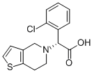 R-CLOPIDOGREL CARBOXYLIC ACID 化学構造式