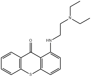 1-[[2-(diethylamino)ethyl]amino]-9H-thioxanthen-9-one,32484-50-7,结构式