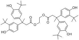 ビス[3,3-ビス(3-tert-ブチル-4-ヒドロキシフェニル)酪酸]エチレン