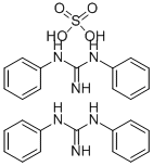 1,3-ジフェニルグアニジン 硫酸塩 化学構造式