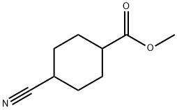 Methyl 4-cyanocyclohexane-1-carboxylate Structure