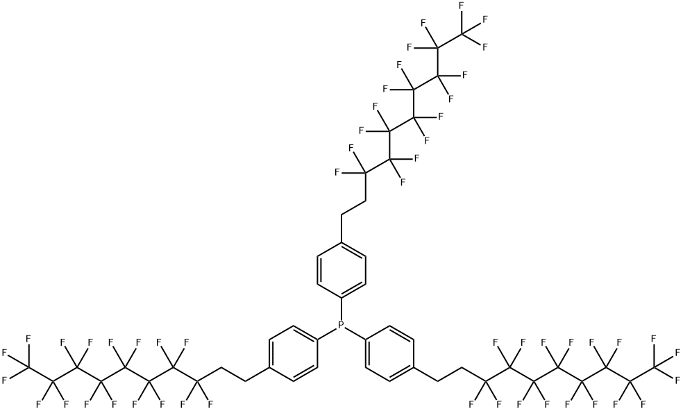 TRIS-(4-(HEPTADECAFLUORODECYL)PHENYL)-P&|四[4-(1H,1H,2H,2H-全氟癸基)苯基]膦