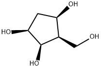 1,2,4-Cyclopentanetriol, 3-(hydroxymethyl)-, (1S,2R,3R,4R)- (9CI)|