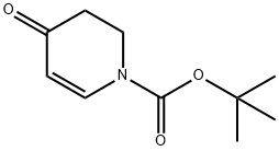 4-OXO-3,4-DIHYDRO-2H-PYRIDINE-1-CARBOXYLIC ACID TERT-BUTYL ESTER Structure