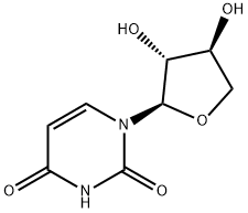 2,4(1H,3H)-Pyrimidinedione, 1-[(2R,3R,4S)-tetrahydro-3,4-dihydroxy-2-furanyl]- (9CI) 结构式