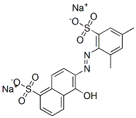 disodium 6-[(2,4-dimethyl-6-sulphonatophenyl)azo]-5-hydroxynaphthalene-1-sulphonate|CI 14815