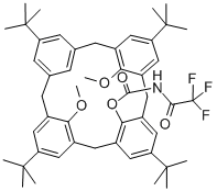 25,27-DIMETHOXY-26-(N-TRIFLUOROACETYL)CARBAMOYLOXY-P-TERT-BUTYLCALIX[4!ARENE, 95|