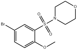 4-(5-BROMO-2-METHOXYBENZENESULPHONYL)MORPHOLINE|4-(5-溴-2-甲氧基苯基磺酰)吗啉