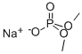 sodium dimethyl phosphate Struktur