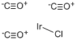 CHLOROTRICARBONYLIRIDIUM(I) Struktur