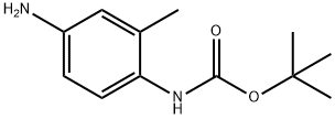 (4-AMINO-2-METHYL-PHENYL)-CARBAMIC ACID TERT-BUTYL ESTER 化学構造式