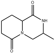 2H-Pyrido[1,2-a]pyrazine-1,6-dione,hexahydro-3-methyl-(9CI) Structure