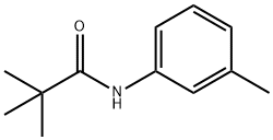 2,2-Dimethyl-N-(3-methylphenyl)propanamide Structure