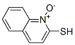 2-mercaptoquinoline-N-oxide Structure