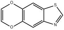 [1,4]Dioxino[2,3-f]benzothiazole(9CI) 化学構造式