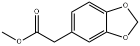 1,3-苯并二恶茂-5-乙酸甲酯, 326-59-0, 结构式