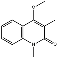 4-Methoxy-1,3-dimethylquinolin-2(1H)-one 结构式