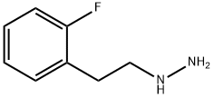 [2-(2-FLUORO-PHENYL)-ETHYL]-HYDRAZINE 结构式