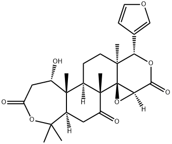 脱乙酰诺米林, 3264-90-2, 结构式