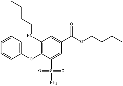 32643-00-8 3-(アミノスルホニル)-5-(ブチルアミノ)-4-フェノキシ安息香酸ブチル