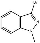 3-溴-1-甲基吲唑, 326474-67-3, 结构式