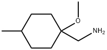 Cyclohexanemethanamine, 1-methoxy-4-methyl- (9CI) 化学構造式