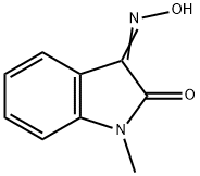 (3E)-3-hydroxyimino-1-methyl-indol-2-one,3265-24-5,结构式