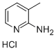 3-甲基吡啶-2-胺盐酸盐 结构式